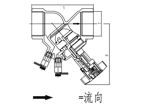 數(shù)字平衡閥的兩個孔接什么-艾德默閥門